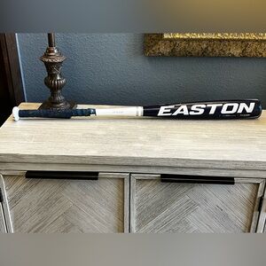 Easton Speed Drop 3 Black and White Baseball Bat - Taped for LEFT HAND